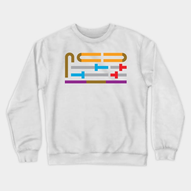 Minimal TMNT Crewneck Sweatshirt by dcmjs